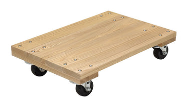 HARDWOOD DOLLY-SOLID DECK 0.9K LB 16X24